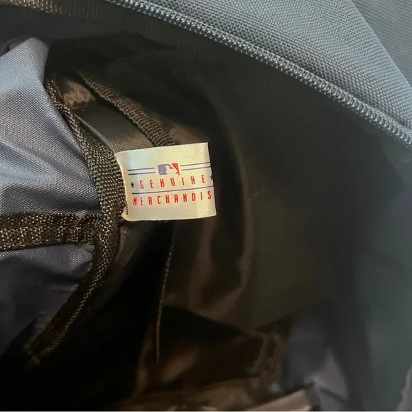 New York Yankees Backpack Pinstripe MLB Genuine Merchandise School Travel Bag - Picture 11 of 12